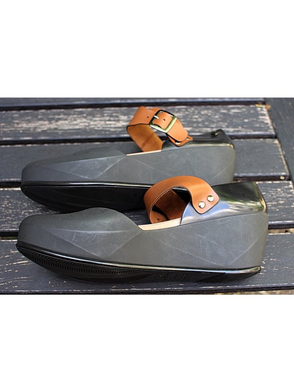 NEW - LAIS ROMANI Designer Rubberized Comfort Clogs - Melissa-Type, sz 10 - Picture 7 of 11
